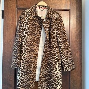 Banana Republic leopard lady coat